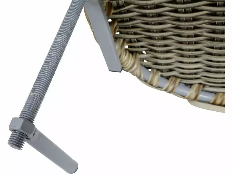 Greemotion PET Katzenkorb Rattan-Optik, Beige 4 Greemotion PET Katzenkorb Rattan-Optik, Beige – Bild 2