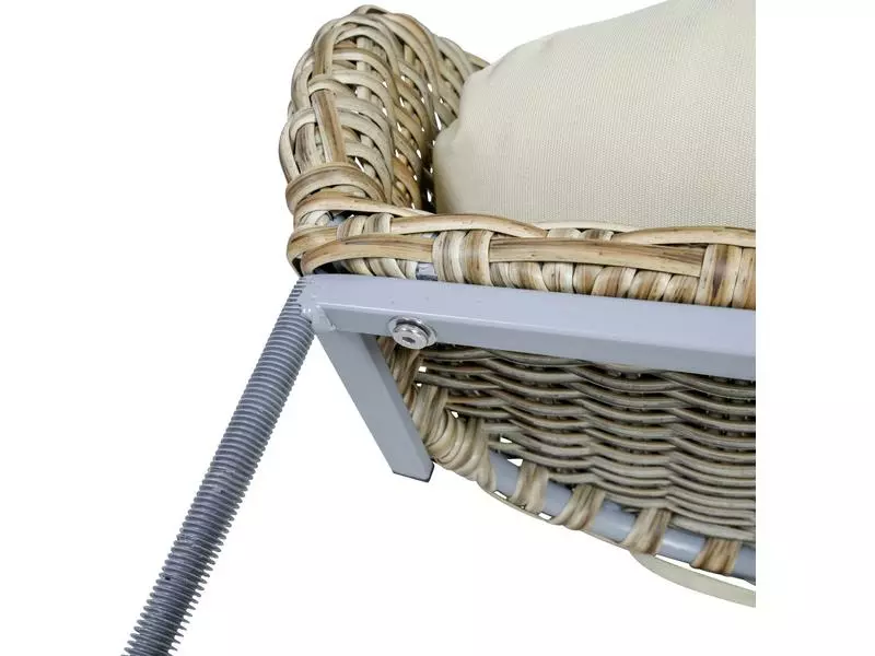 Greemotion PET Katzenkorb Rattan-Optik, Beige 5 Greemotion PET Katzenkorb Rattan-Optik, Beige – Bild 3