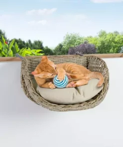 Greemotion PET Katzenkorb Rattan-Optik, Beige 14 Greemotion PET Katzenkorb Rattan-Optik, Beige -Katzenwelt Verkaufsgeschäft 227494413 xxl