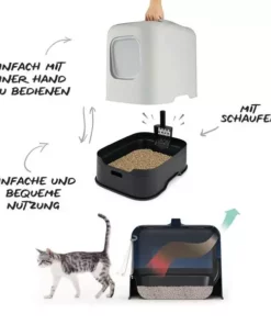 Rotho Katzentoilette Biala, Cappuccino 12 Rotho Katzentoilette Biala, Cappuccino -Katzenwelt Verkaufsgeschäft 227697690 xxl 2