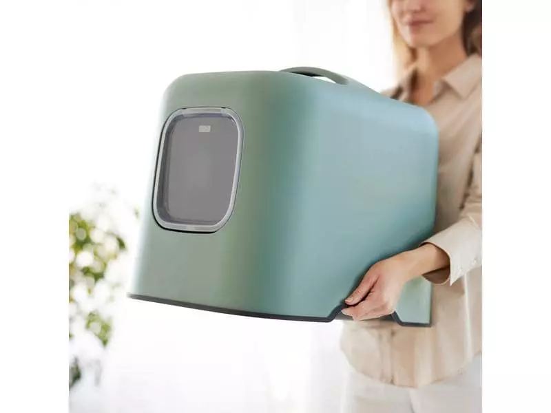 Rotho Katzentoilette Biala, Mistletoe grün 7 Rotho Katzentoilette Biala, Mistletoe grün – Bild 5