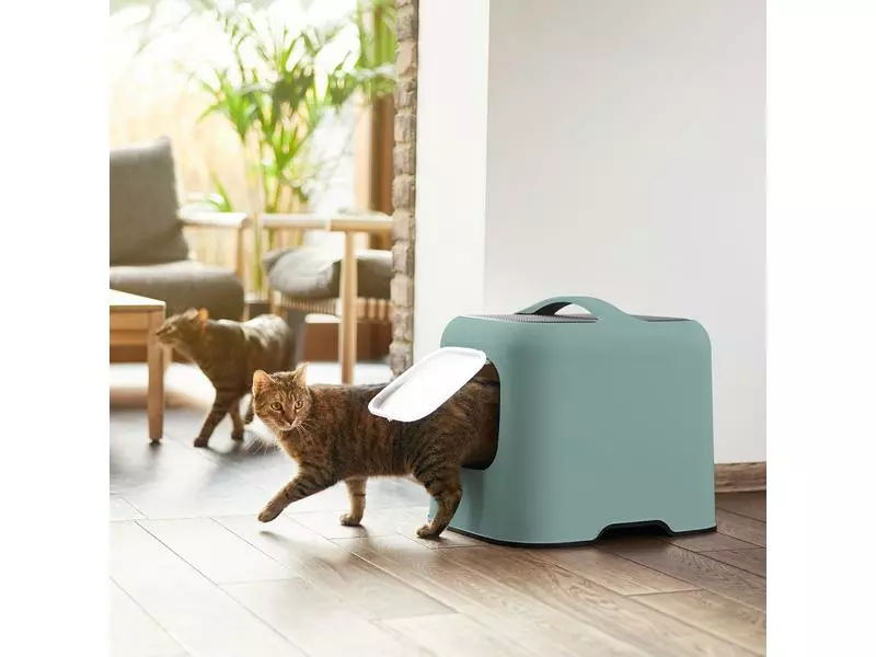 Rotho Katzentoilette Biala, Mistletoe grün 5 Rotho Katzentoilette Biala, Mistletoe grün – Bild 3