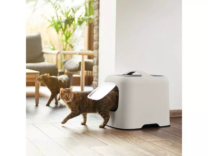 Rotho Katzentoilette Biala, Cappuccino 5 Rotho Katzentoilette Biala, Cappuccino – Bild 3