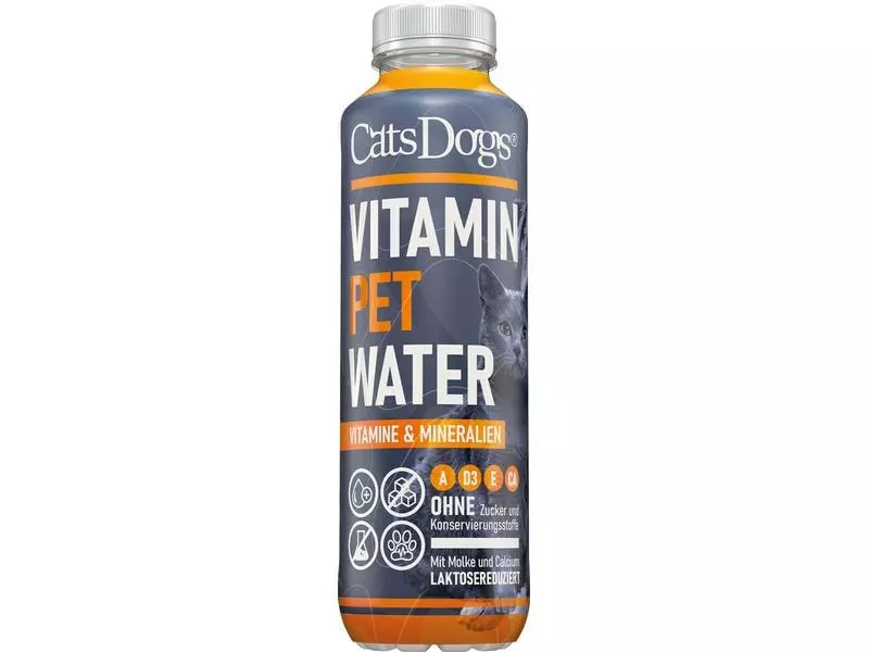 CatsDogs Vitamin Pet Water 6 x 500 ml 4 CatsDogs Vitamin Pet Water 6 x 500 ml – Bild 2