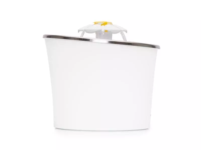 Catit Wasserautomat Flower Fountain Stahl, 3 l 4 Catit Wasserautomat Flower Fountain Stahl, 3 l – Bild 2
