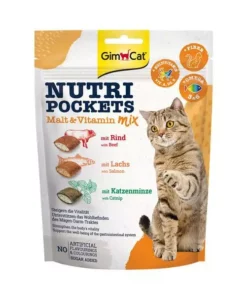 Gimpet Katzen-Snack Nutri Pockets Malt & Vitamin Mix, 150g