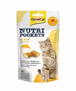 Gimpet Katzen-Snack Nutri Pockets Käse & Taurin, 60g