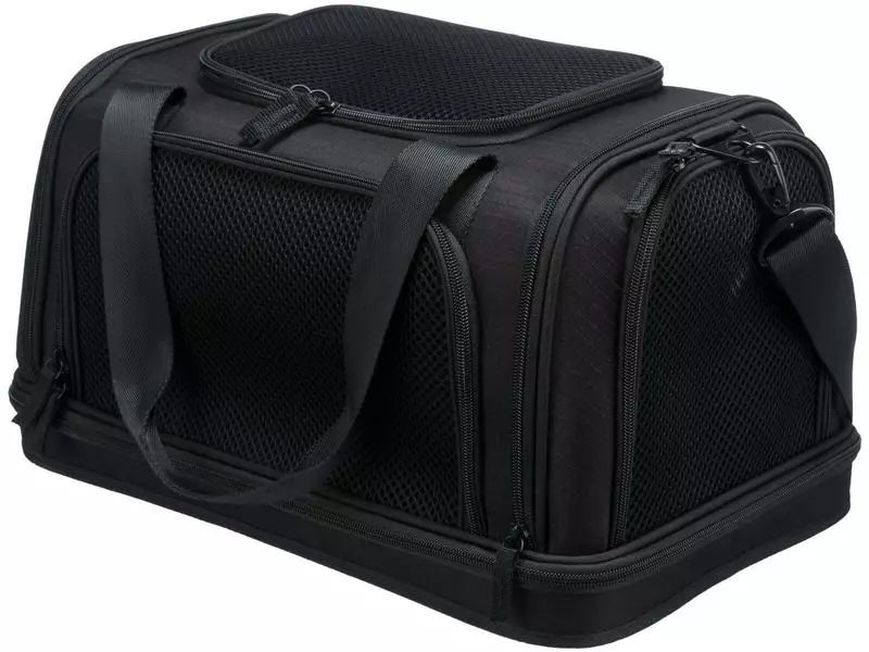 Trixie Tiertransport-Tasche Airline Plane, 28 x 25 x 44 cm, Schwarz 3 Trixie Tiertransport-Tasche Airline Plane, 28 x 25 x 44 cm, Schwarz
