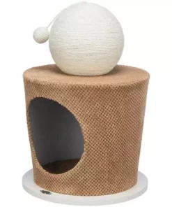 Trixie Kuschelhöhle mit Kratzball, Ø 36 x 50 cm, Taupe 12 Trixie Kuschelhöhle mit Kratzball, Ø 36 x 50 cm, Taupe -Katzenwelt Verkaufsgeschäft 230124188 xxl