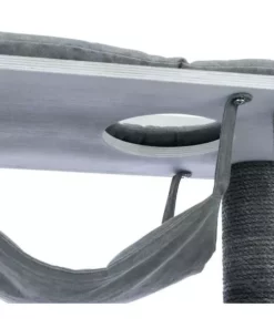 Trixie Kratzbaum mit Regalfunktion, 72 x 110 x 38 cm, Grau -Katzenwelt Verkaufsgeschäft 230128330 xxl