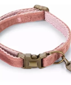 Designed by Lotte Katzenhalsband Velura Rosa