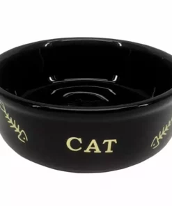 Nobby Keramiknapf Golden Fish Bone, Ø 13.5 cm, 0.25 I