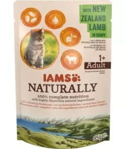 Iams Nassfutter Naturally Adult Lamm 85g in Sauce