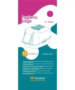 Ferplast Katzentoilettenbeutel FPI 5362, 12 Stück