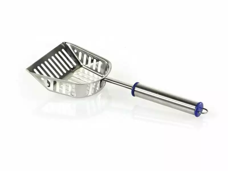 SwissPet Streuschaufel Chromstahl XL 3 SwissPet Streuschaufel Chromstahl XL