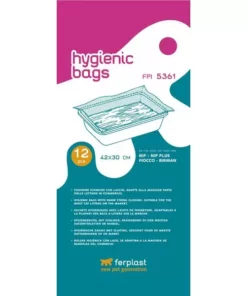 Ferplast Katzentoilettenbeutel FPI 5361, 12 Stück