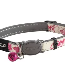 Rogz Katzenhalsband Glowcat Pink