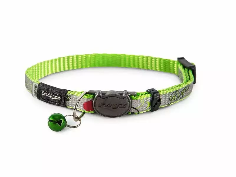 Rogz Katzenhalsband Reflectocat lime 3 Rogz Katzenhalsband Reflectocat lime