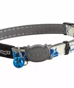 Rogz Katzenhalsband Glowcat blue Floral
