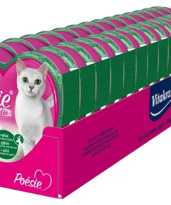 Vitakraft Nassfutter Poésie Gelee Wild & Cranberry, 15 x 85 g