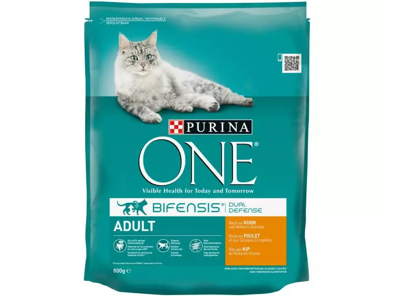 Purina ONE Trockenfutter Adult Huhn & Vollkorn, 800 g 3 Purina ONE Trockenfutter Adult Huhn & Vollkorn, 800 g