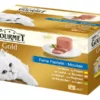 Purina Nassfutter Gourmet Gold Feine Pastete, 4 x 85 g