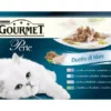Purina Nassfutter Gourmet Perle Lachs & Seelachs, 4 x 85 g -Katzenwelt Verkaufsgeschäft 51271067 xxl