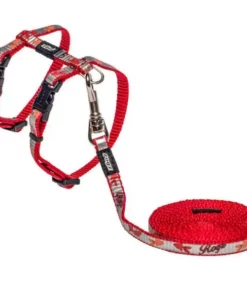 Rogz Katzengeschirr ReflectoCat rot