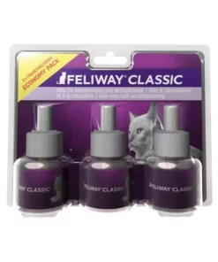 Feliway Wohlbefinden Classic Nachfüllflakon, 3 Stück