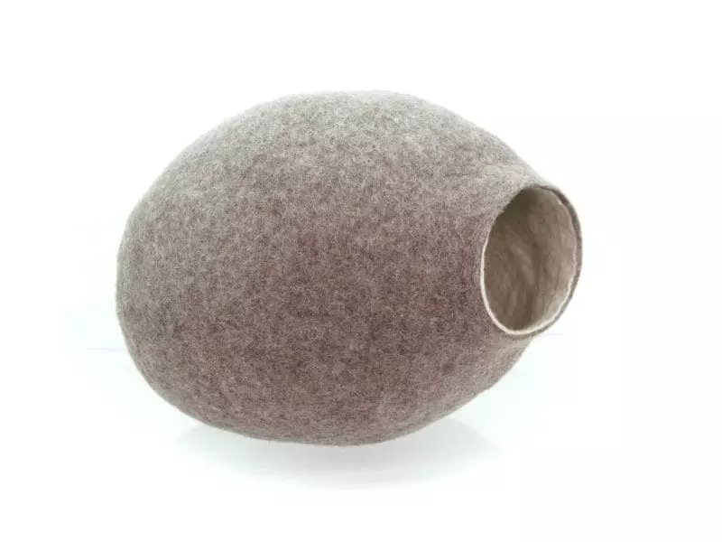 Kivikis Kuschelhöhle Cat Cave sand brown 4 Kivikis Kuschelhöhle Cat Cave sand brown – Bild 2