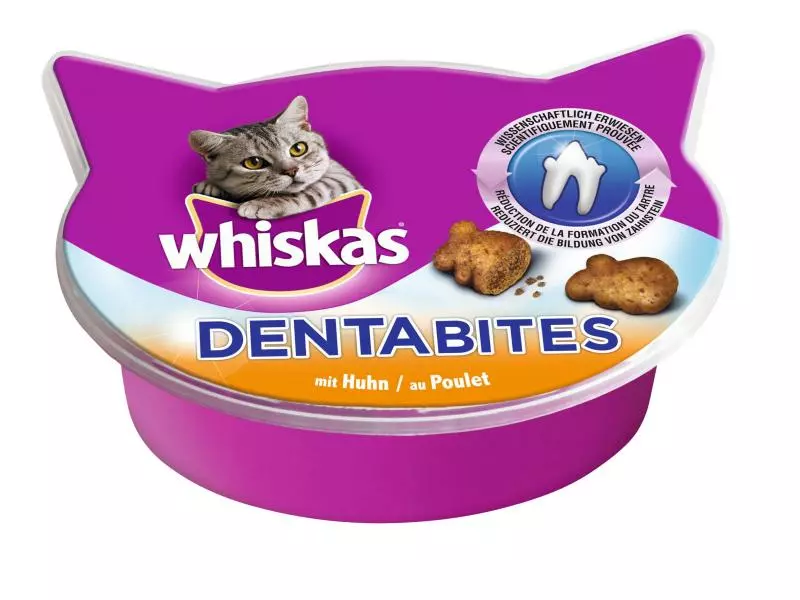 Whiskas Katzen-Snack Dentabites Multipack, 8 x 40g 4 Whiskas Katzen-Snack Dentabites Multipack, 8 x 40g – Bild 2