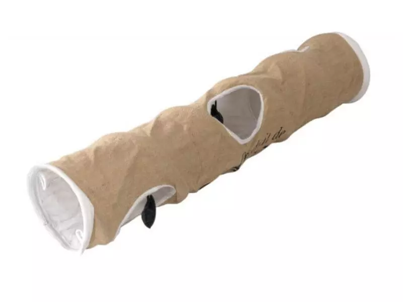 Ebi Katzen-Spieltunnel D&D Cote d'Ivoire 120 cm 4 Ebi Katzen-Spieltunnel D&D Cote d'Ivoire 120 cm – Bild 2