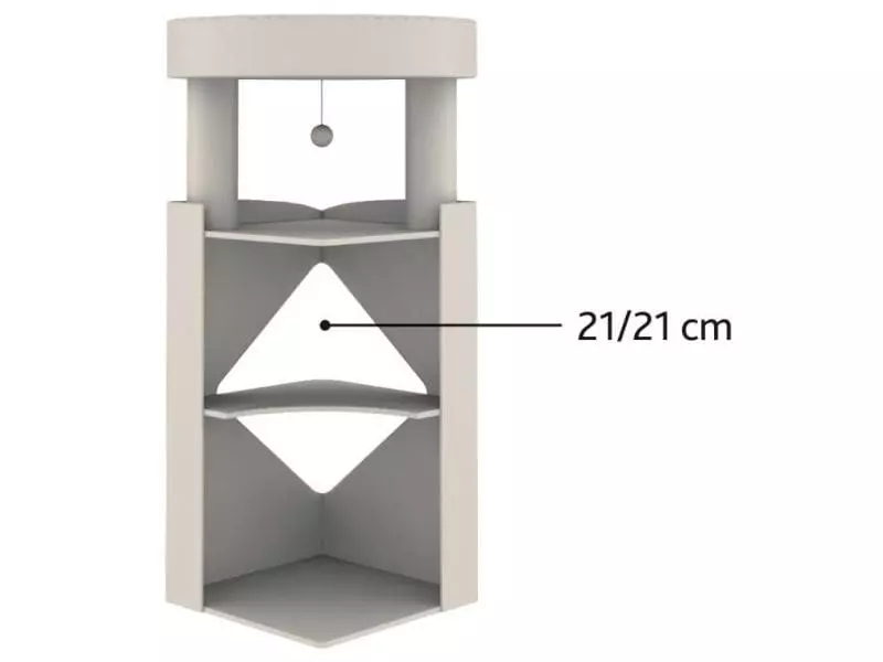 Trixie Kratzbaum Arma, 98 cm 6 Trixie Kratzbaum Arma, 98 cm – Bild 4