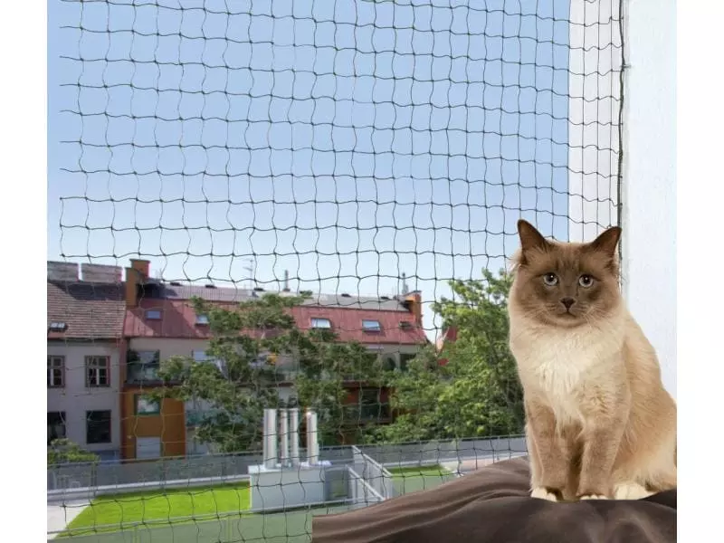 Trixie Schutznetz 4 x 3 m, drahtverstärkt 4 Trixie Schutznetz 4 x 3 m, drahtverstärkt – Bild 2