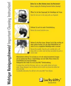 Lucky-Kitty Zubehör Ersatzpumpe inkl. Netzteil -Katzenwelt Verkaufsgeschäft 52423107 xxl