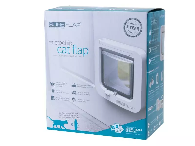 SureFlap Freilauftür mit Mikrochip-Erkennung 7 SureFlap Freilauftür mit Mikrochip-Erkennung – Bild 5