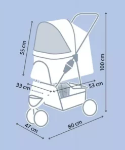 Trixie Buggy Friends on Tour 47 x 100 x 80 cm 12 Trixie Buggy Friends on Tour 47 x 100 x 80 cm -Katzenwelt Verkaufsgeschäft 52917696 xxl