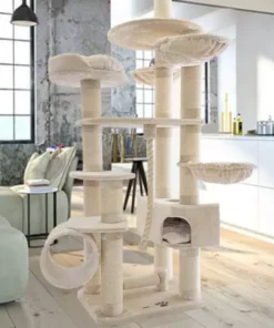 PetHomes Kratzbaum Swiss Dream 230 - 255 cm Beige 11 PetHomes Kratzbaum Swiss Dream 230 - 255 cm Beige -Katzenwelt Verkaufsgeschäft 53894535 xxl