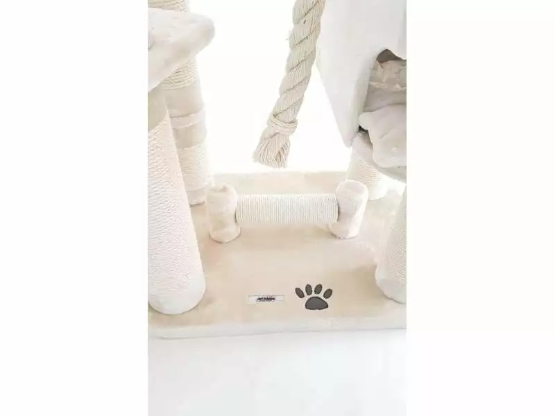 PetHomes Kratzbaum Swiss Dream 230 - 255 cm Beige 6 PetHomes Kratzbaum Swiss Dream 230 - 255 cm Beige – Bild 4