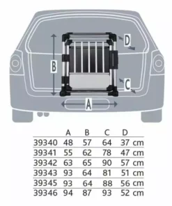 Trixie Transportbox Aluminium M 7 Trixie Transportbox Aluminium M -Katzenwelt Verkaufsgeschäft 56341110 xxl