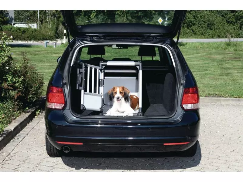 Trixie Transportbox Aluminium M 4 Trixie Transportbox Aluminium M – Bild 2