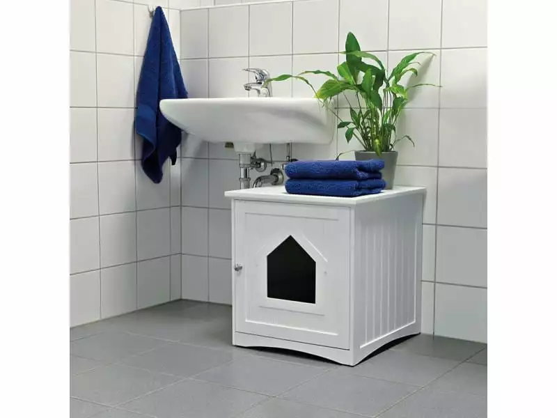 Trixie Katzenhaus Mieze 49 x 51 x 51 cm 4 Trixie Katzenhaus Mieze 49 x 51 x 51 cm – Bild 2