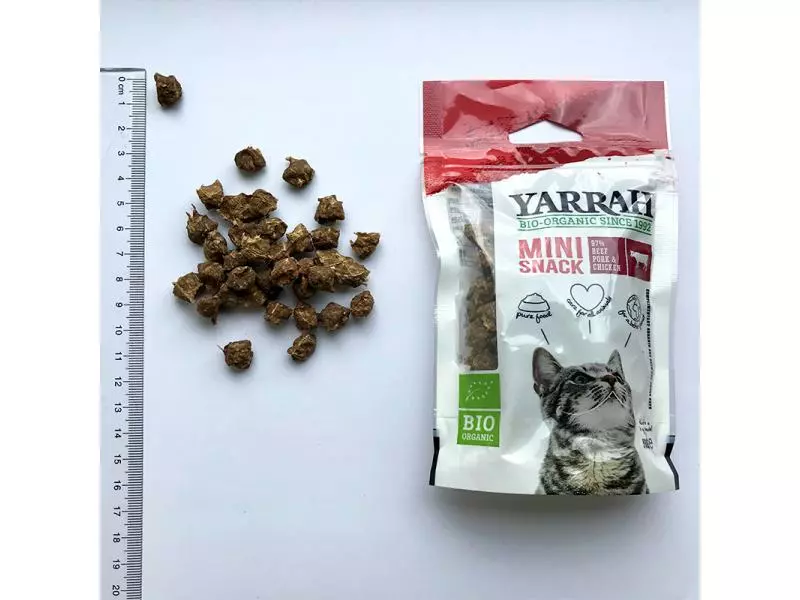 Yarrah Bio-Mini-Snack für Katzen, 50 g 4 Yarrah Bio-Mini-Snack für Katzen, 50 g – Bild 2