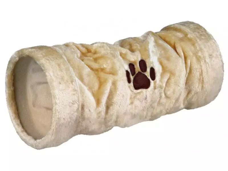Trixie Katzen-Spielzeug Tunnel, beige 4 Trixie Katzen-Spielzeug Tunnel, beige – Bild 2