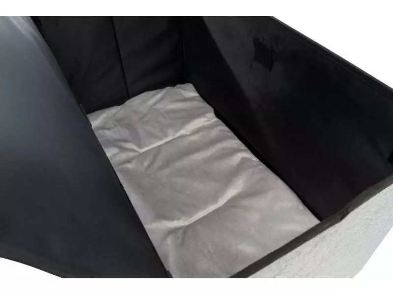 Trixie Kuschelhöhle Kimy Hellgrau 6 Trixie Kuschelhöhle Kimy Hellgrau – Bild 4