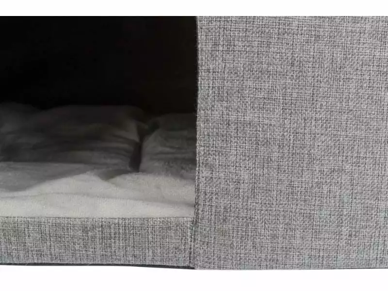 Trixie Kuschelhöhle Kimy Hellgrau 9 Trixie Kuschelhöhle Kimy Hellgrau – Bild 7