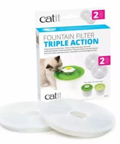 Catit Zubehör Ersatzfilter Triple Action, 2 Stück