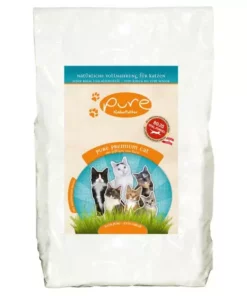PURE Naturfutter Trockenfutter Premium Cat Geflügel & Fisch, 2 kg
