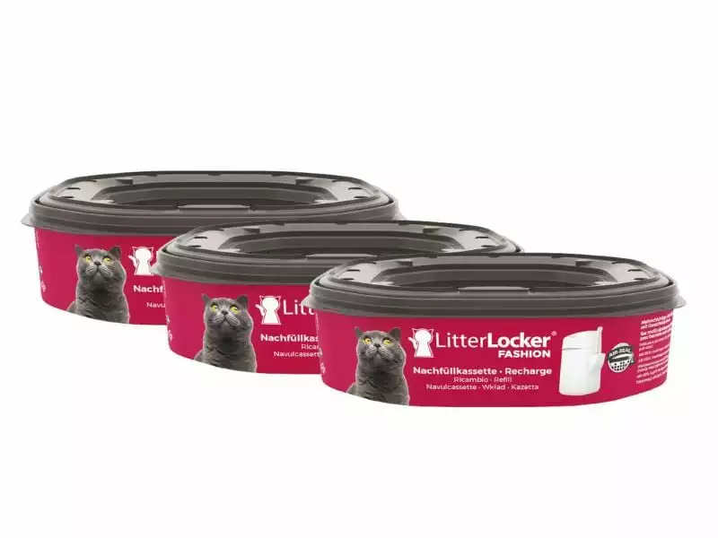 Nachfüllkassette zu LitterLocker Fashion, 3er Kit 3 Nachfüllkassette zu LitterLocker Fashion, 3er Kit