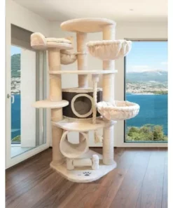 PetHomes Kratzbaum Long Beach, Beige